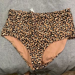 Aerie High Waisted Full Coverage Bikini Bottoms XL